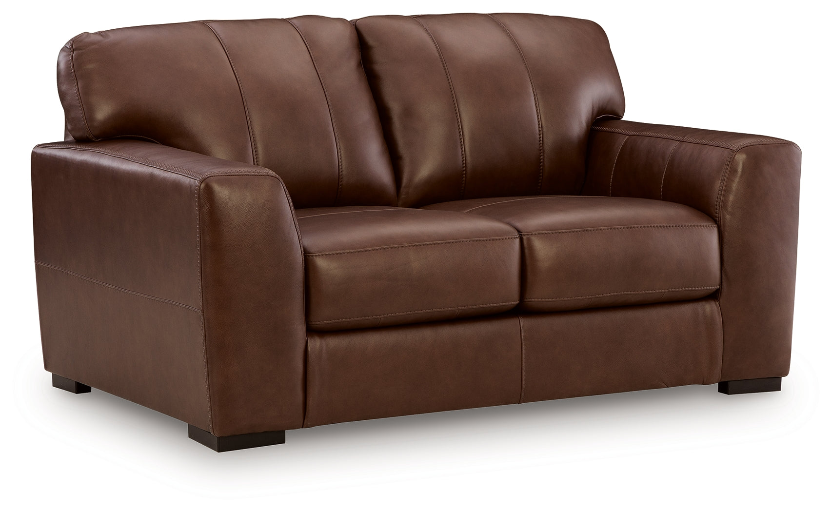 Brogliano Canyon Leather Loveseat
