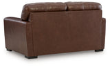Brogliano Canyon Leather Loveseat