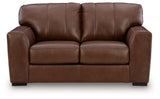 Brogliano Canyon Leather Loveseat