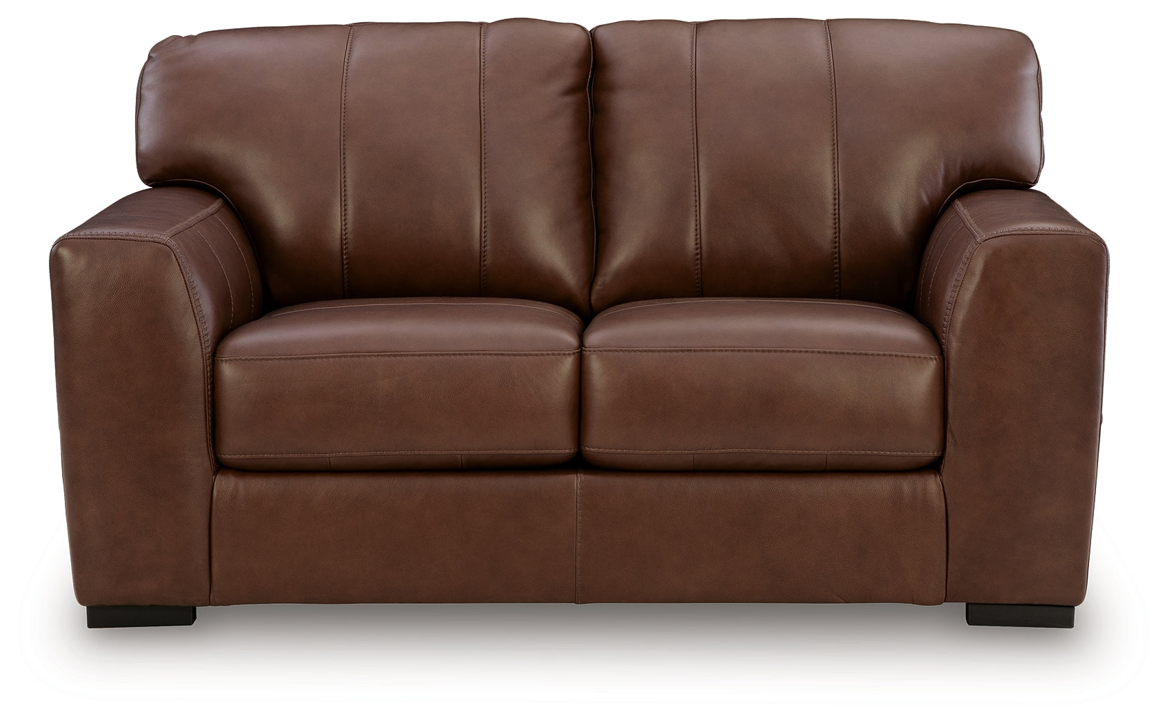 Brogliano Canyon Leather Loveseat