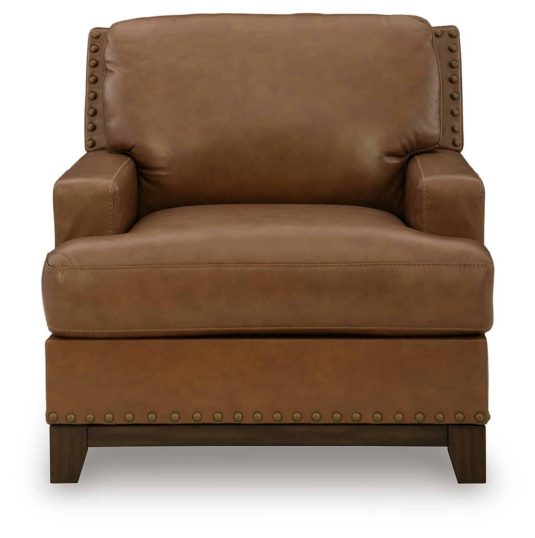 Saonara Amber Leather Chair