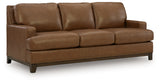 Saonara Amber Leather Sofa