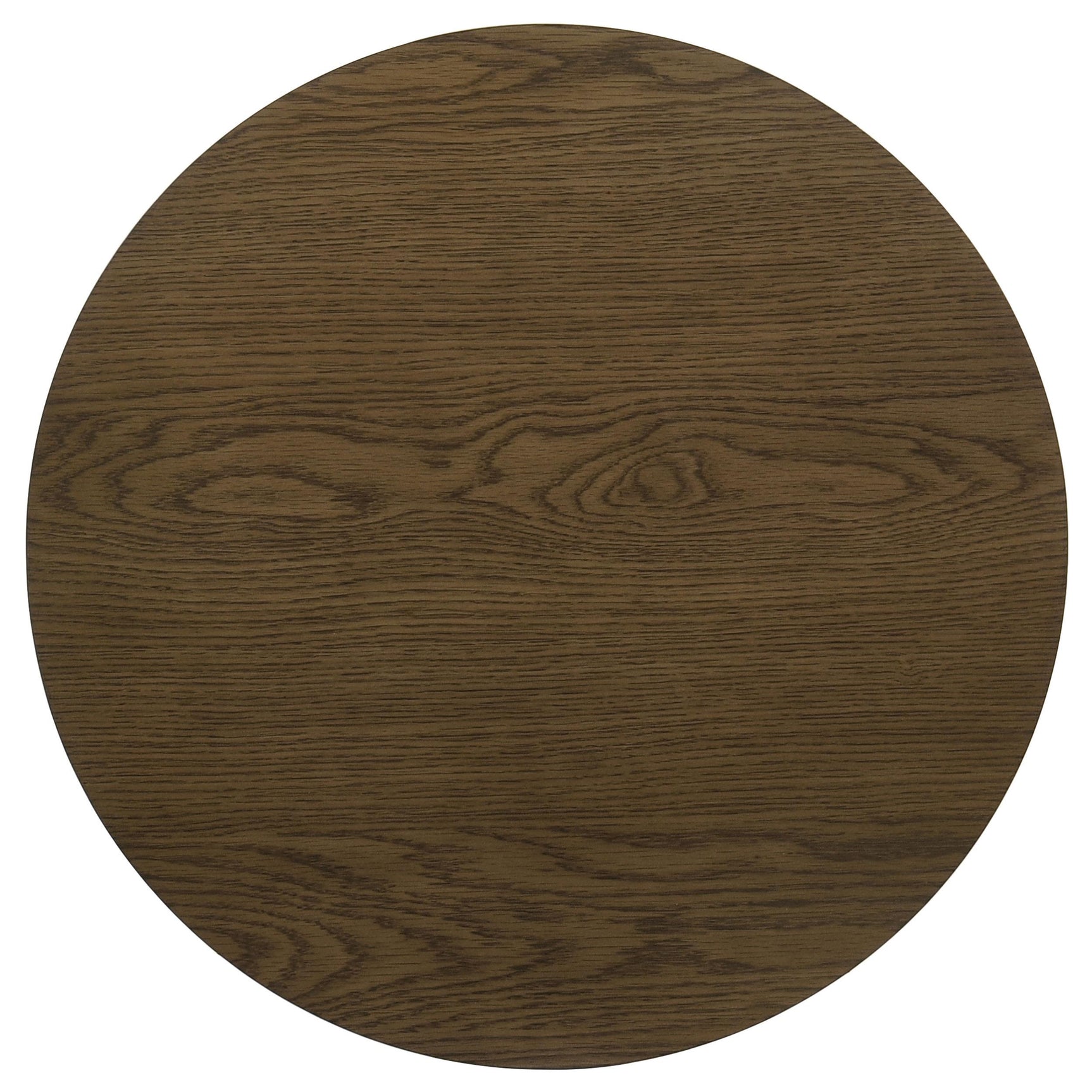 Kessler 2-piece Round Sculptural Wood Coffee Table Set Brown