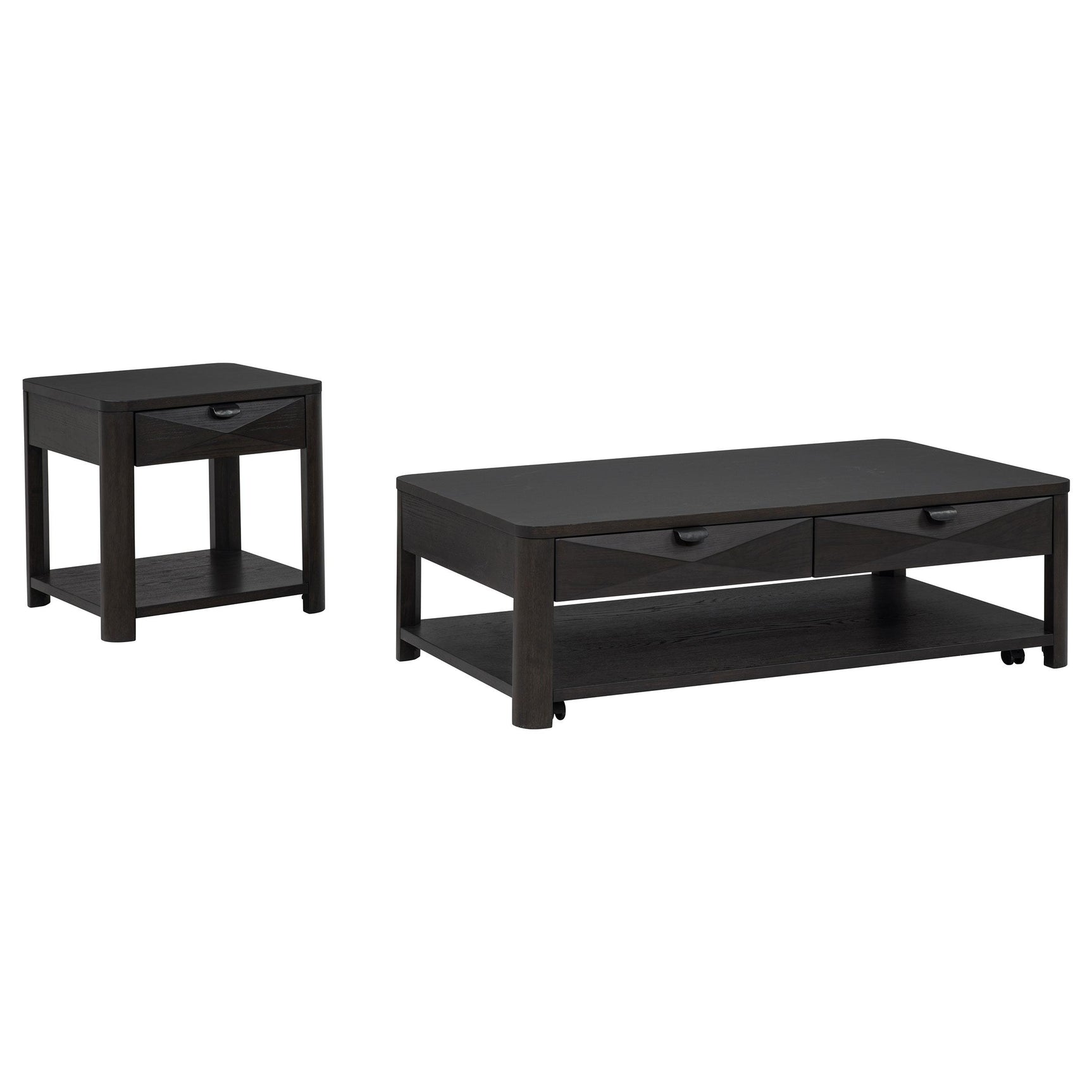 Marcelo 2-piece Coffee Table Set with Storage Coffee
