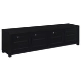 Jupiter 3-Piece Entertainment Center 79-inch TV Stand Black