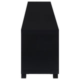 Jupiter 3-Piece Entertainment Center 79-inch TV Stand Black