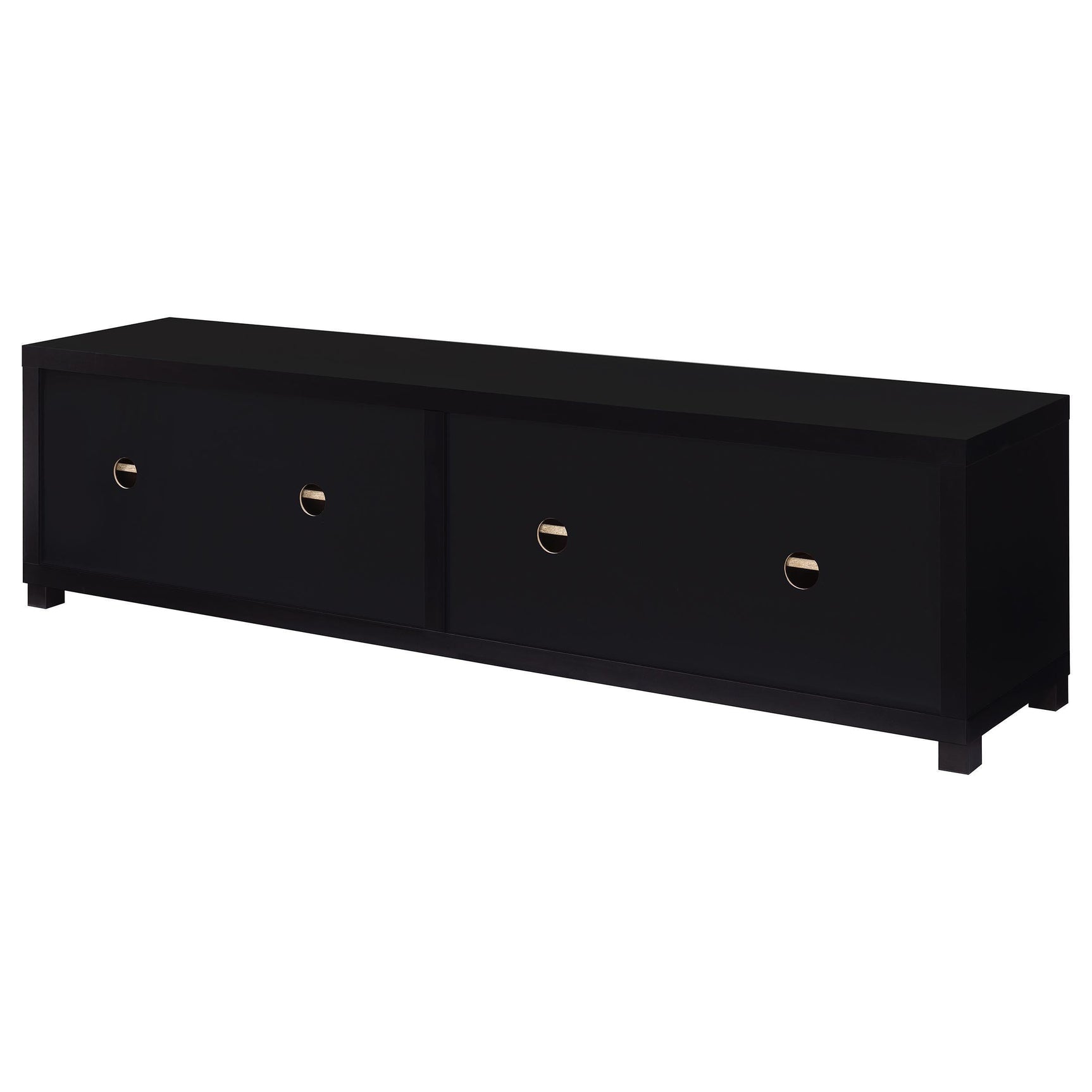 Jupiter 3-Piece Entertainment Center 79-inch TV Stand Black