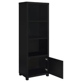 Jupiter 3-Piece Entertainment Center 79-inch TV Stand Black