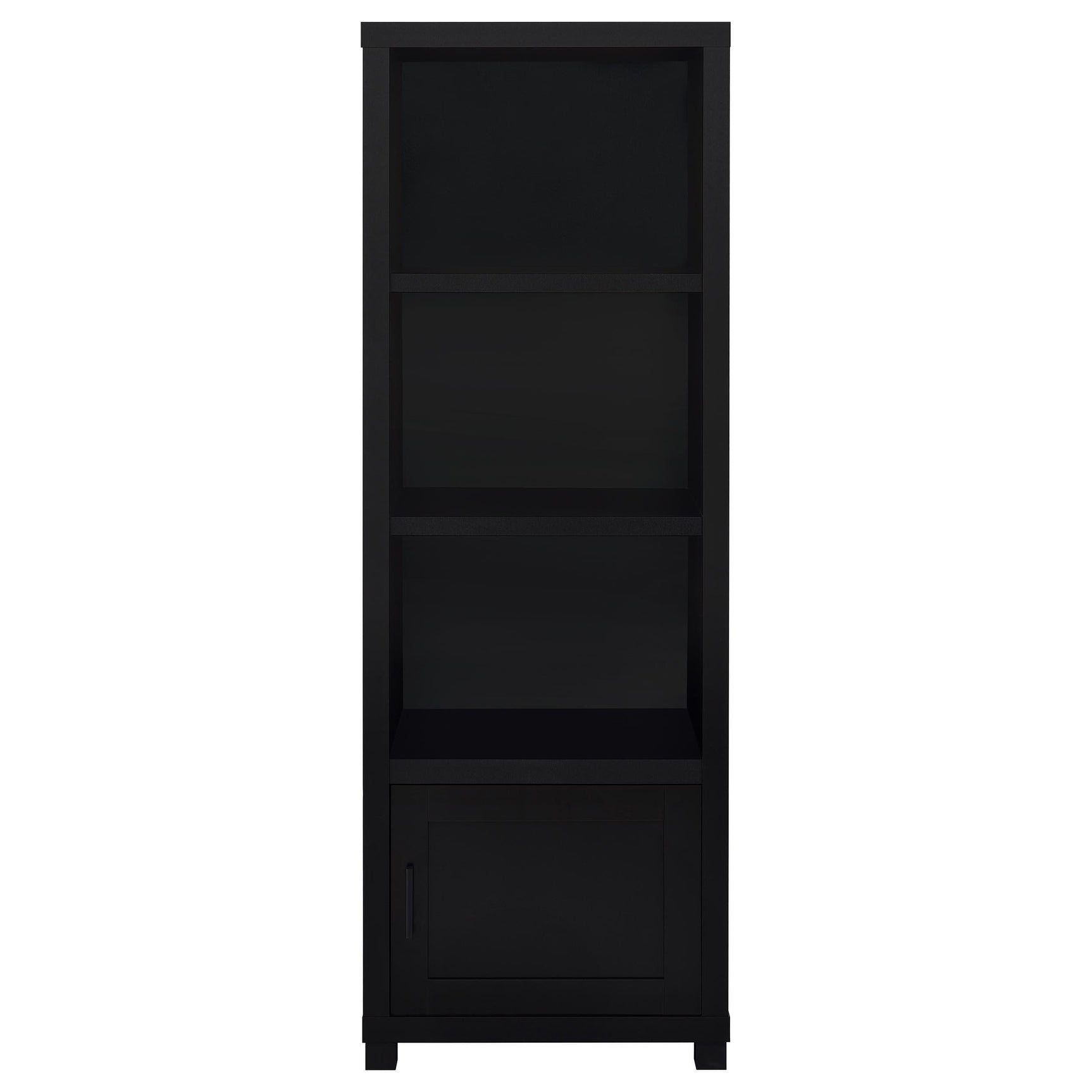 Jupiter 3-Piece Entertainment Center 79-inch TV Stand Black