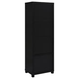 Jupiter 3-Piece Entertainment Center 79-inch TV Stand Black