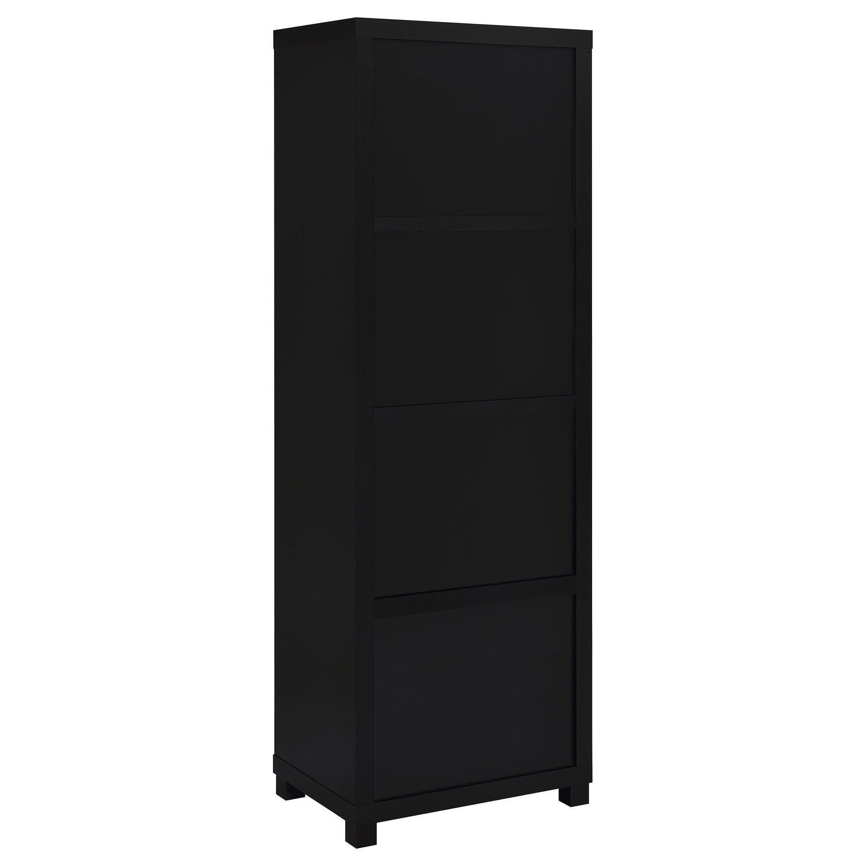 Jupiter 3-Piece Entertainment Center 79-inch TV Stand Black