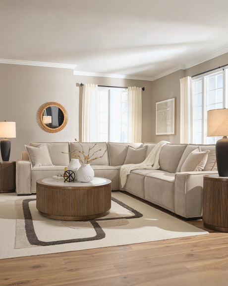 Carceri Cashmere 5-Piece Power Sectional Reclining Sofa — product image 5