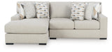 Laurelgrove Pebble Chenille,Performance Fabric,Next-Gen Nuvella™ 2-Piece Sectional Sofa Chaise