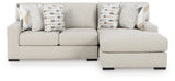 Laurelgrove Pebble Chenille,Performance Fabric,Next-Gen Nuvella™ 2-Piece Sectional Sofa Chaise