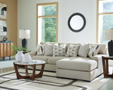 Laurelgrove Pebble Chenille,Performance Fabric,Next-Gen Nuvella™ 2-Piece Sectional Sofa Chaise