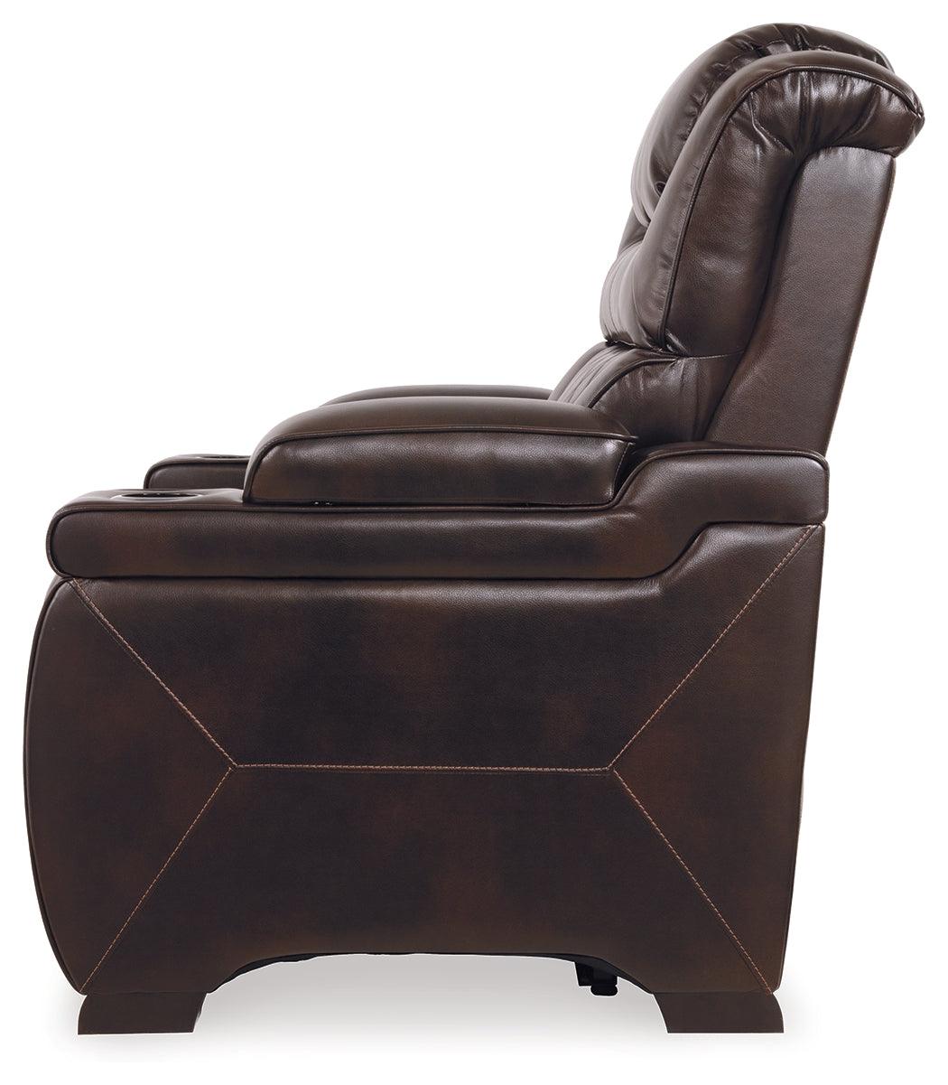 Warnerton Chocolate 3-Piece Home Theater Seating