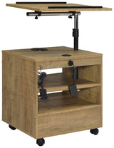 Lerma 1-Drawer Adjustable Tray Top Nightstand with Speaker Mango — product image 11