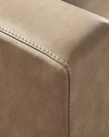 Veronella Sahara Leather 2-Piece Sectional Sofa