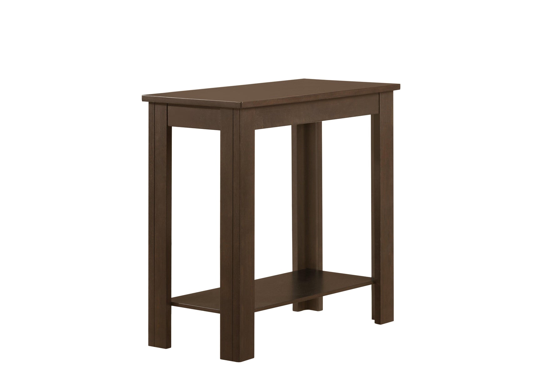 Pierce Modern Brown Charcoal Side Table, Sleek And Contemporary Style - Ella Furniture