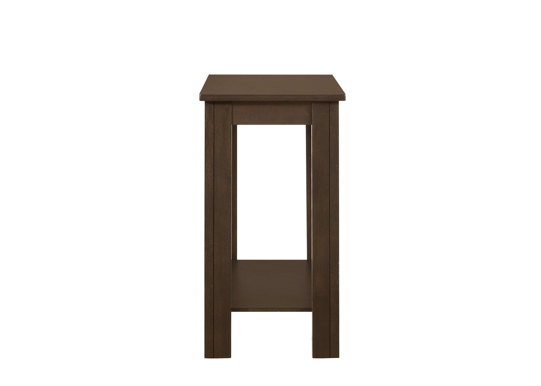 Pierce Charcoal Modern Contemporary Solid Wood And Veneers Chairside Coffee Table - Ella Furniture