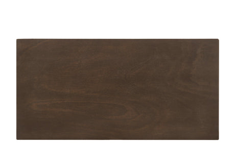 Pierce Charcoal Modern Contemporary Solid Wood And Veneers Chairside Coffee Table - Ella Furniture