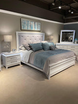 781 White - 5Pc Bedroom Set Queen, King - Ella Furniture
