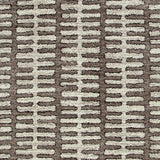 Cartlett White/Taupe/Black Medium Rug — upholstery swatch