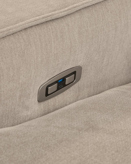 Carceri Cashmere 2-Piece Power Reclining Sectional Loveseat — product image 6