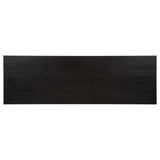 Harkes 75-inch 3-drawer Computer Desk with Adjustable Shelf Coffee Bean