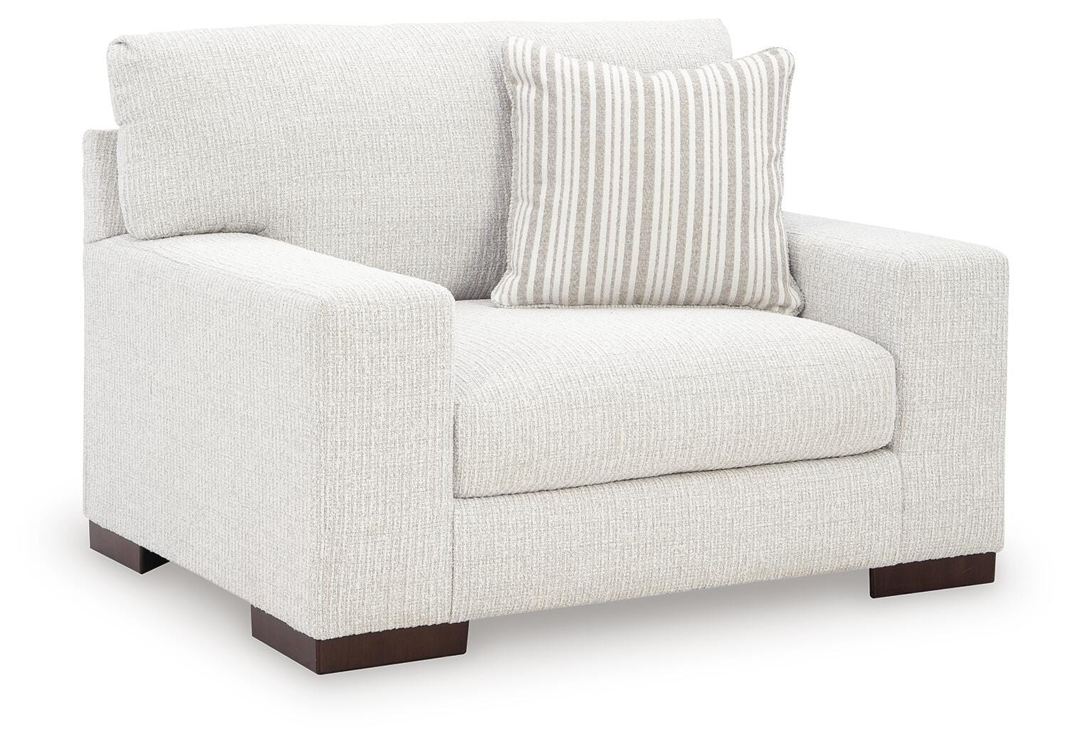 Hartside Frosted Performance Fabric,Next-Gen Nuvella™,Chenille Oversized Chair