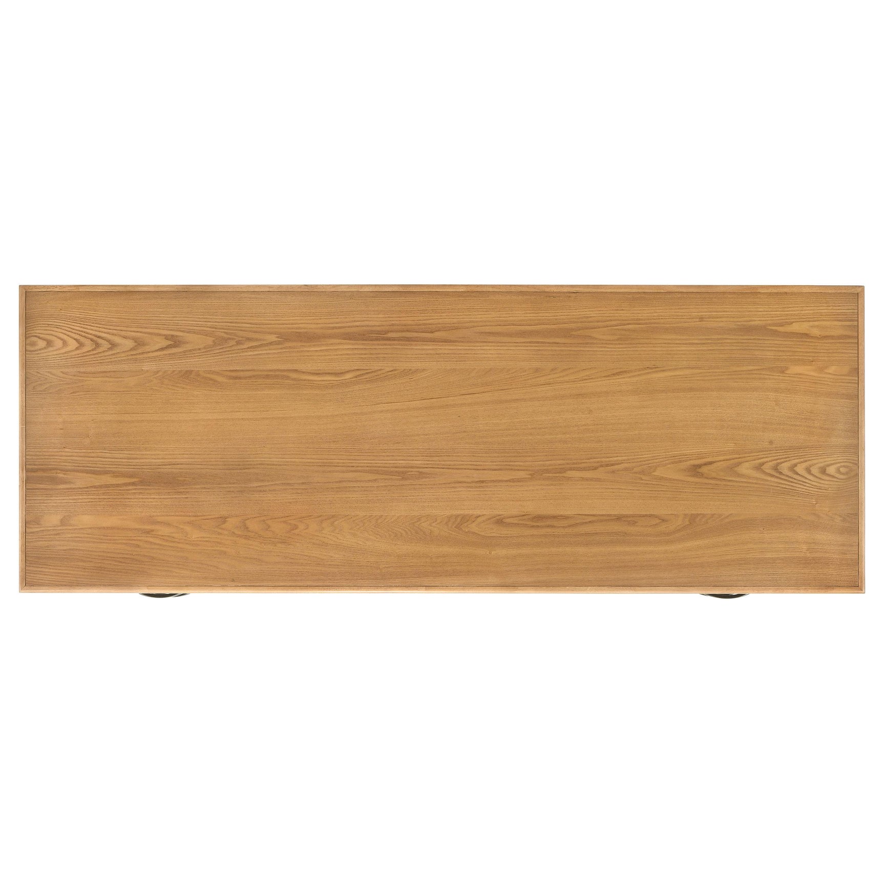 Roldan 69-inch 4-drawer Computer Desk with File Drawer Light Ash