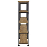 Analiese 63-inch 4-shelf Double Bookshelf Mango