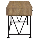 Analiese 47-inch 3-drawer Writing Desk Mango