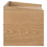 Fabian Bookshelf Bridge with Cubbies Distressed Light Brown