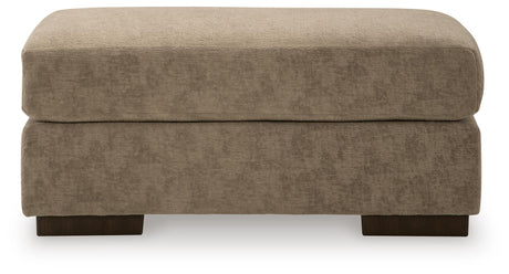 Jayne Park Pecan Chenille Ottoman view 3