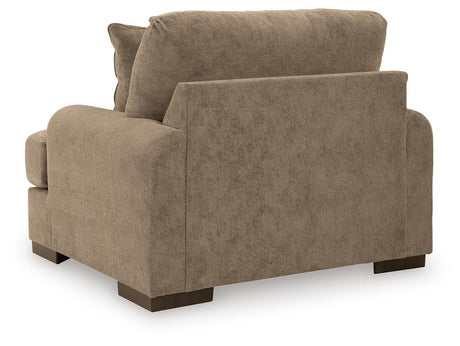 Jayne Park Pecan Chenille Oversized Chair view 4