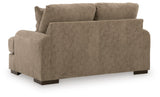 Jayne Park Pecan Chenille Loveseat view 4