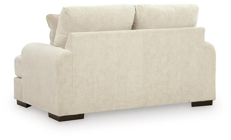 Jayne Park Sand Chenille Loveseat view 4