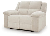 Orlen Winter Performance Fabric,Next-Gen Nuvella™,Chenille Oversized Recliner from Ella Furniture