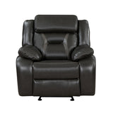 Amite Dark Gray Glider Recliner