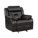 Amite Dark Gray Glider Recliner
