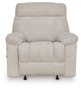Hoyne Park Cobble Stone Performance Fabric,Next-Gen Nuvella™,Chenille Recliner view 4