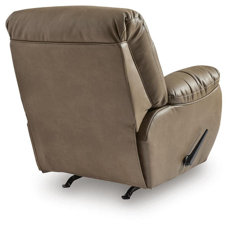 Elksworth Biscotti Faux Leather Recliner view 6