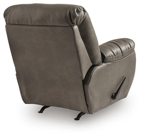 Elksworth Ash Faux Leather Recliner view 6