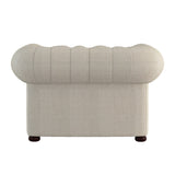 Savonburg Neutral Fabric Chair