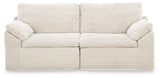 Fannin Ivory Chenille Left-Arm/Right-Arm Facing Corner Chair