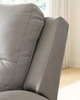 Real Moments Ash Leather Power Recliner with Audio Seating — product image 12