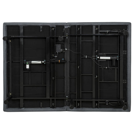 Tasca Full Dual-Motor Adjustable Bed Base in Black — product image 10
