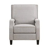 Berenson Coconut Transitional Solid Wood And Plywood Chenille Fabric Upholstery Recliners - Ella Furniture