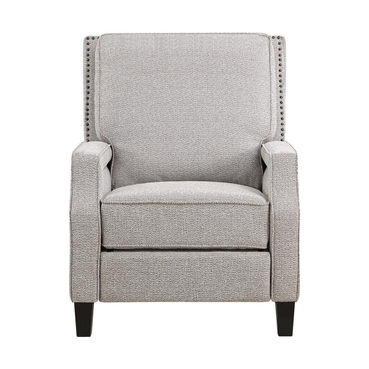 Berenson Coconut Transitional Solid Wood And Plywood Chenille Fabric Upholstery Recliners - Ella Furniture